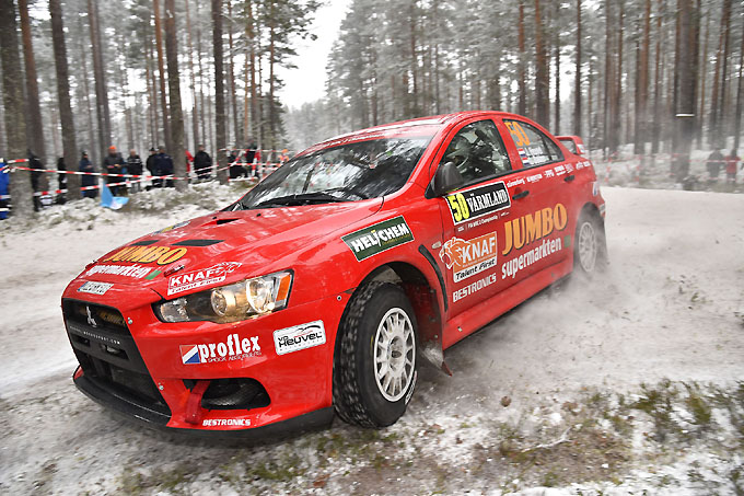 Jim van den Heuvel debuut in het FIA World Rally Championship
